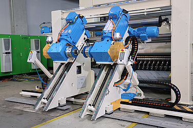 Jagenberg Paper Neumaschine Rollenschneider